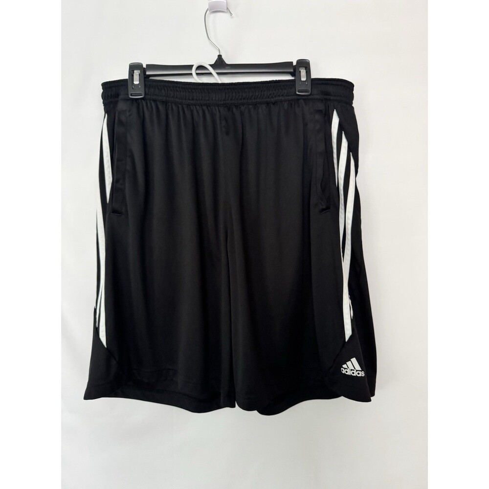 Adidas Men’s 3 Stripe Climacool  Black Shorts Size XL